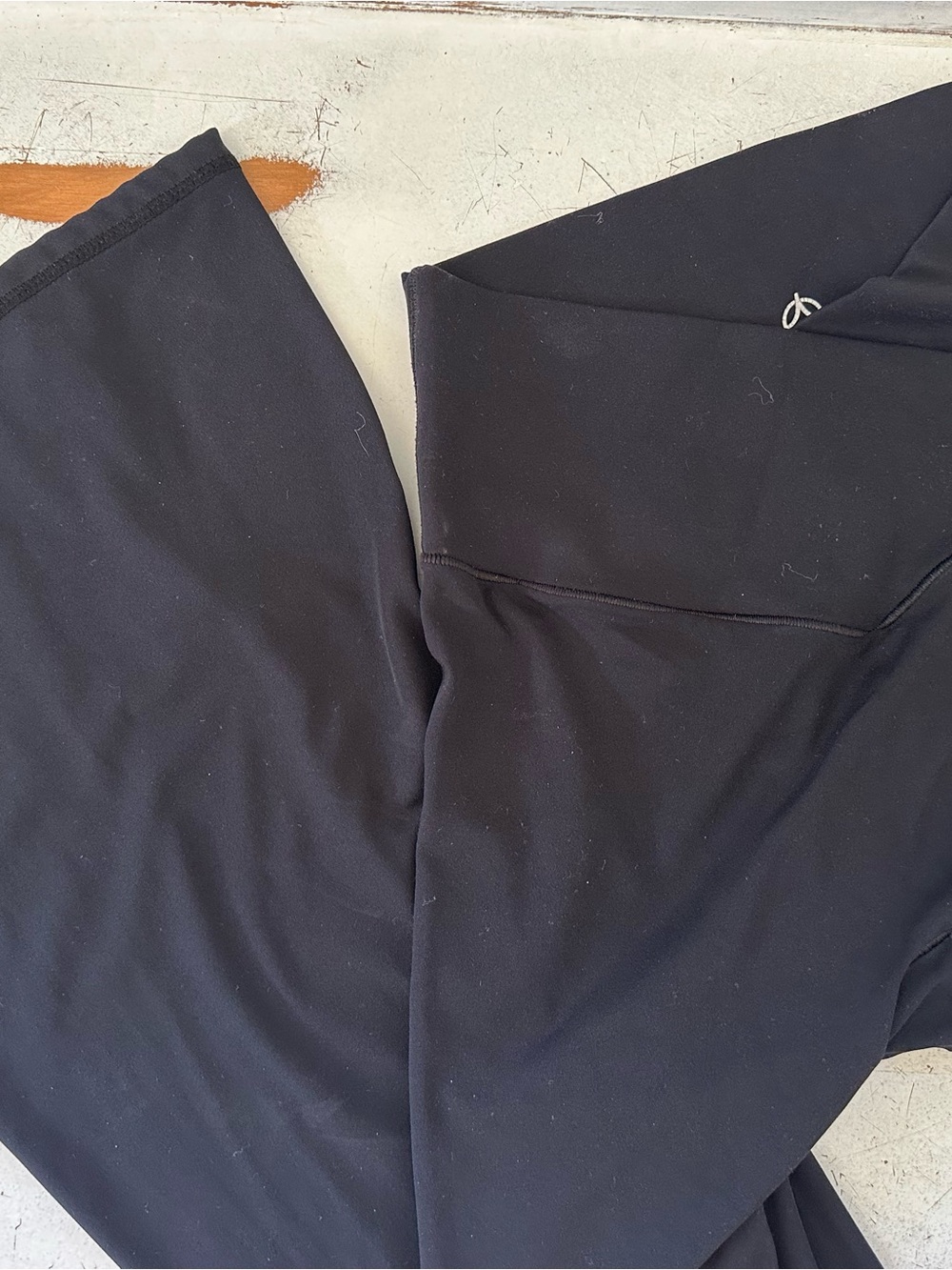 Black High-Waist Yoga Leggings
